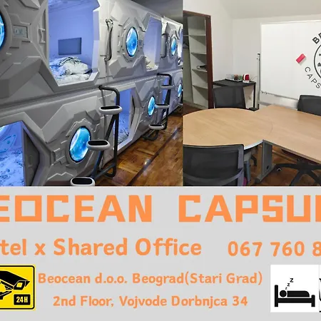 Hostel Beocean Capsule Belgrade